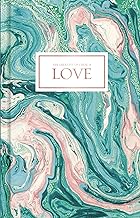 Journal: Love Pink and Teal Marble HB - Holman